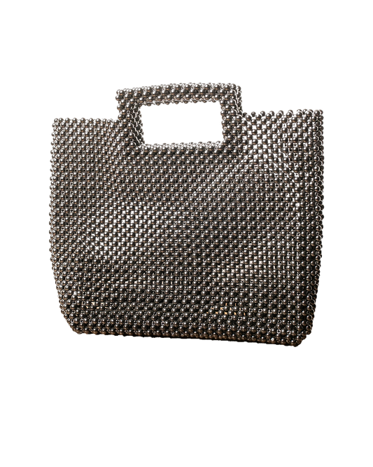Aura – acrylic tote bag, studio shot