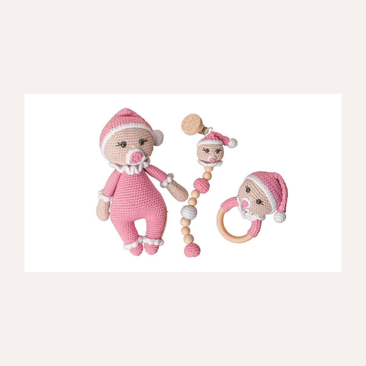 Baby with Pacifier Set
