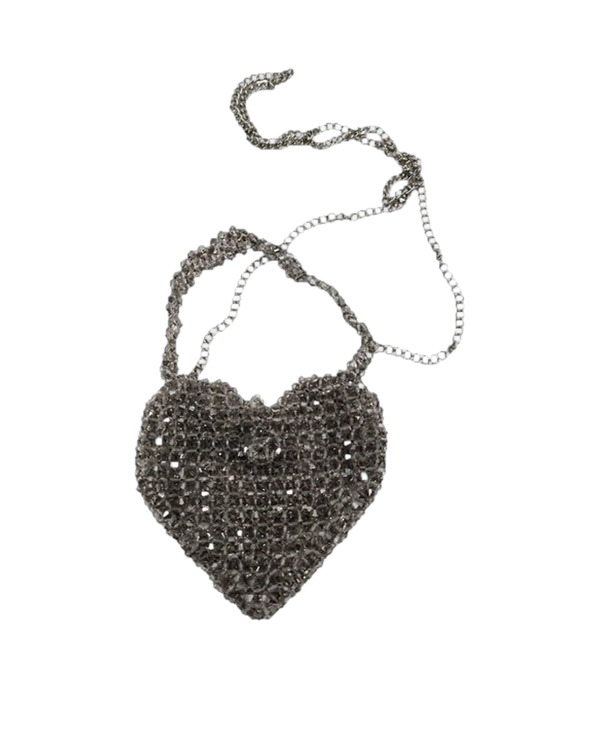 Luna – glass crystal bag, studio shot