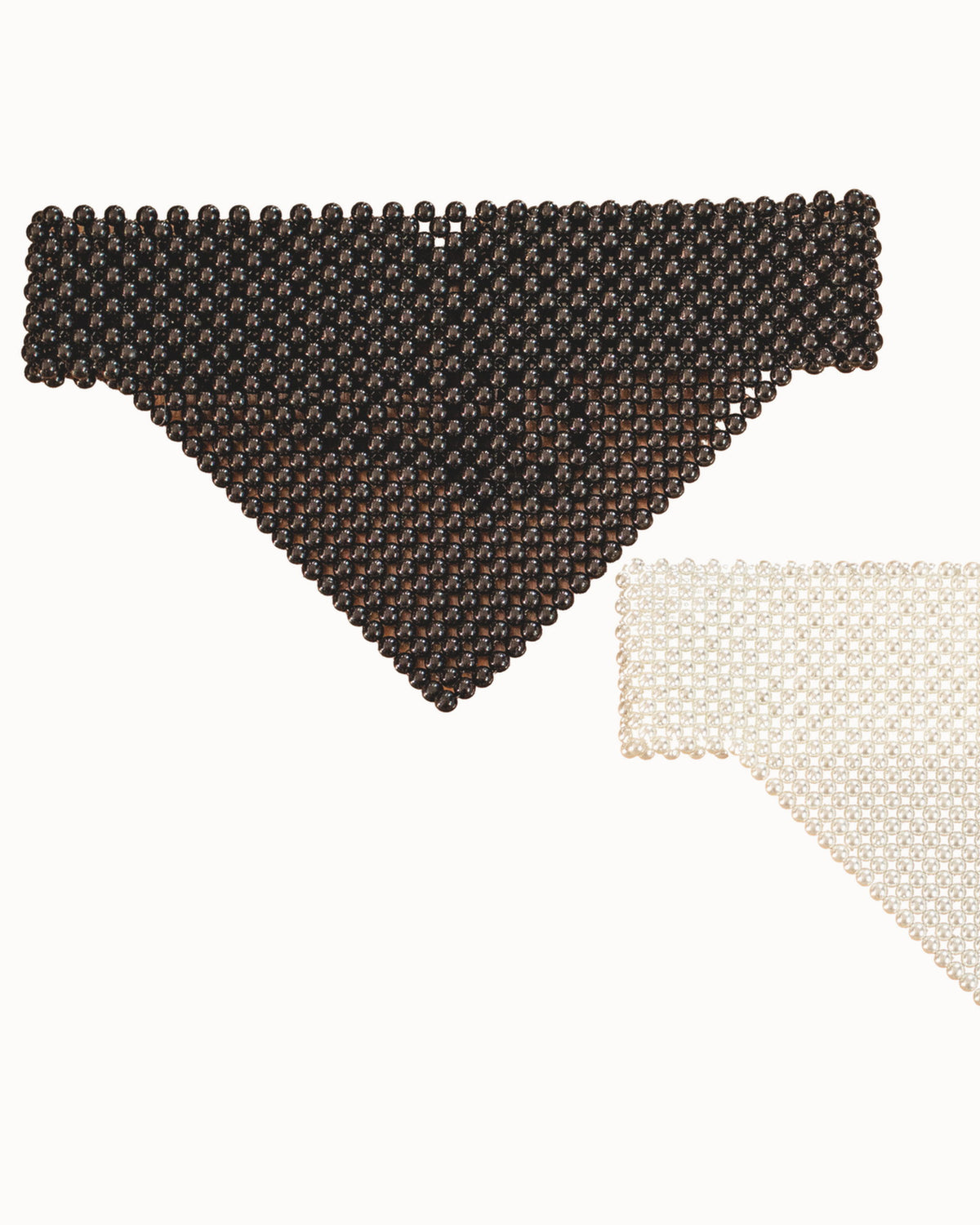 Thalia Pearl Bralette – cream bralette, group shot