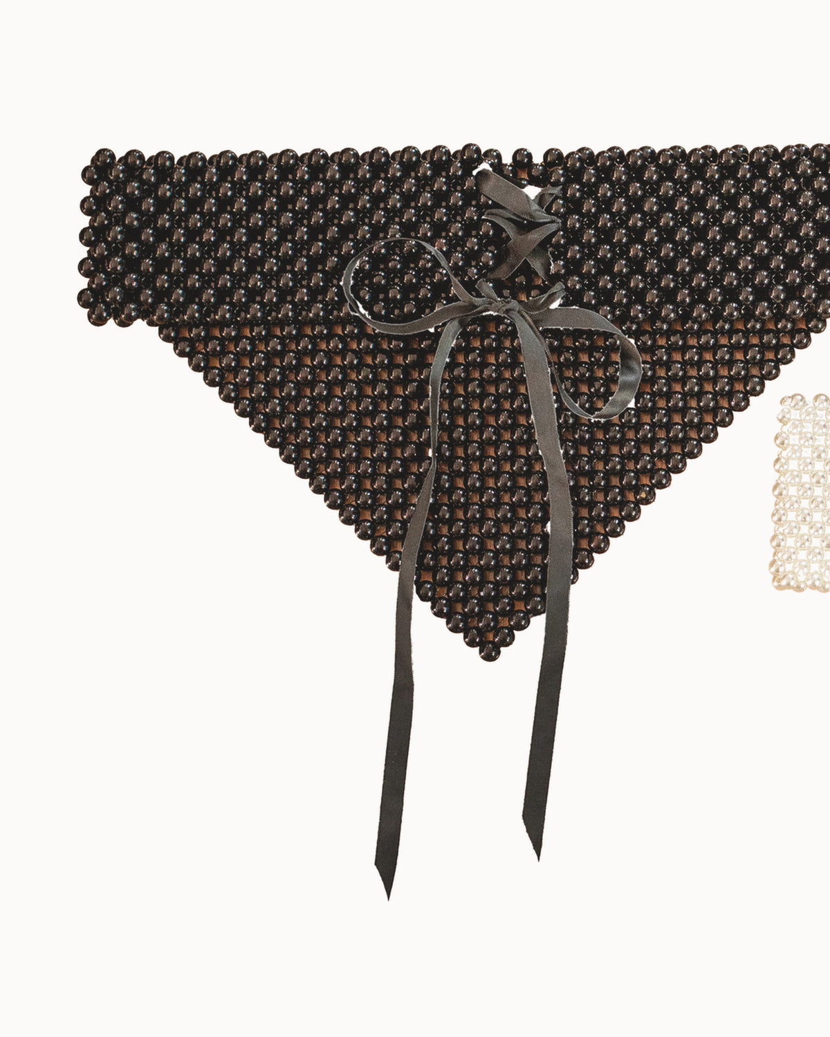 Thalia Pearl Bralette – cream bralette, group shot